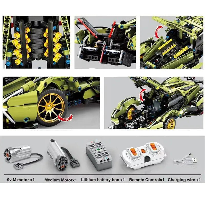 Remote Controlled Concept Bull 1038pcs-2