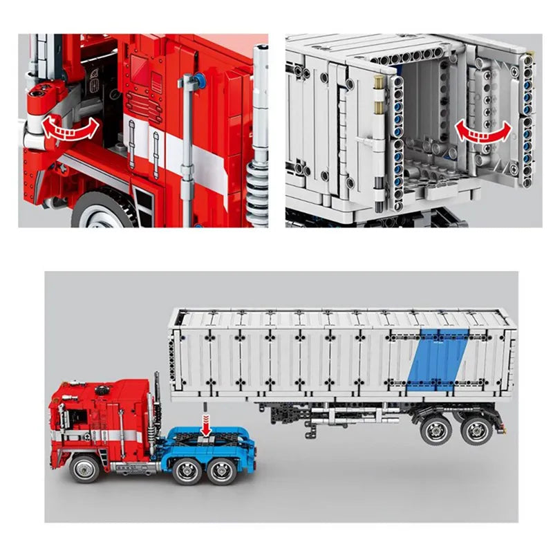 Remote Controlled Cargo Truck 2072pcs-2