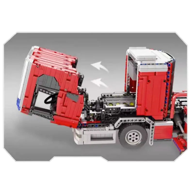 Remote Controlled Firetruck 4886pcs-4