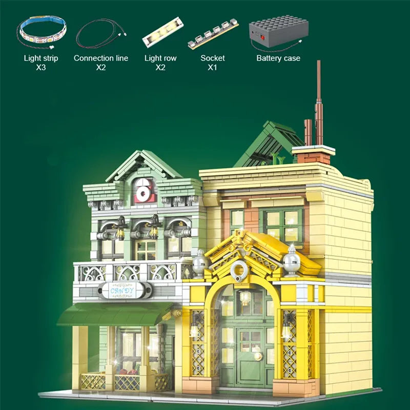 French Restaurant 3095pcs-1