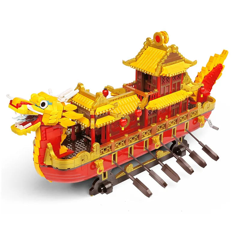 Cantonese Dragon Ship 3524pcs-0